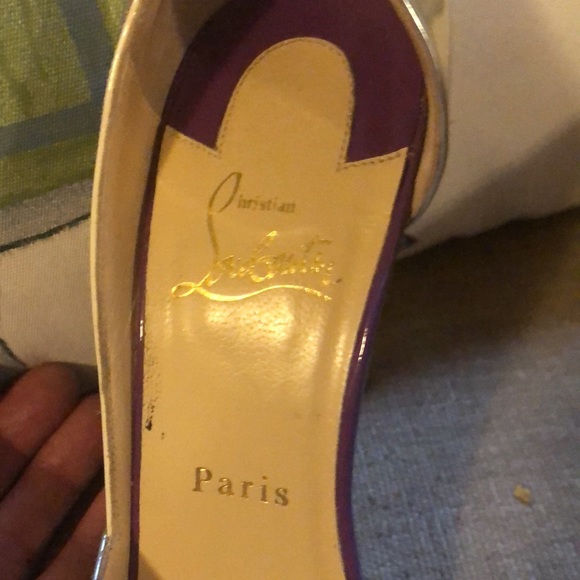 Christian Louboutin elastgram 100 spec hip/veau Version multi - Picture 8 of 10